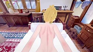 Zenith Greyrat and Sara unleash intense creampie sex in hentai