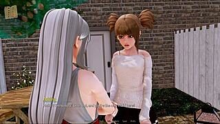 Intense harem hotel action with big tits girls in 3d