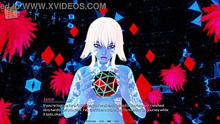 3D game with anime-like characters and big tits
