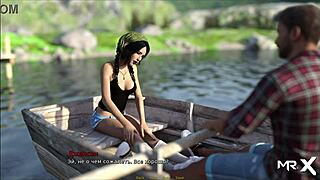 Dive into Past Memories at Lake House with Steamy Shower Scenes