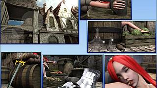 3D Comic Blade Maidens Episodes 1-3 Unfold in Intense Group Action
