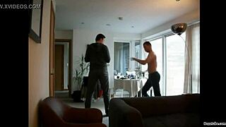 Hey, wanna try some wild gay foot kickboxing with me?