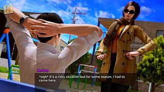 What secrets hide in Academy 230 with this steamy hentai game twist?