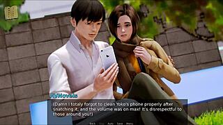 What secrets hide in Academy 230 with this steamy hentai game twist?