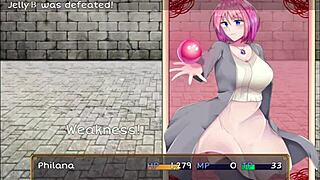 Entering witch's castle and finding suspicious men in philana's adventure