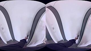 i'm so into this virtualrealporn com scene with a doorstep seller, it's unreal