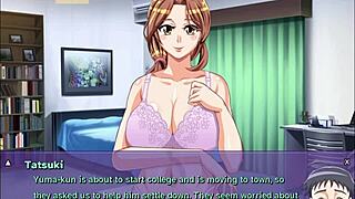 I-I can't believe my wife wants to fuck the neighbor, Hana, in that NTR game.