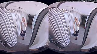 i'm so into this virtualrealporn com scene with a doorstep seller, it's unreal