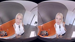 i'm so into this virtualrealporn com scene with a doorstep seller, it's unreal