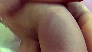 mature cougar seduces skinny petite girl for rough cunilingus fun