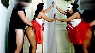 Zorro and Naughty Nurse in Wild Anal Creampie