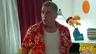 fake hostel summons sex goddess hayley vernon for halloween orgasm fun