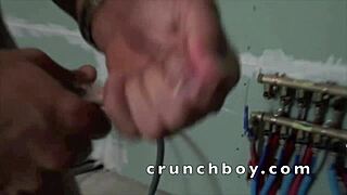 Straight Latino Worker Fucks Gay Guy Deep