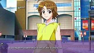 I-I can't believe my wife wants to fuck the neighbor, Hana, in that NTR game.