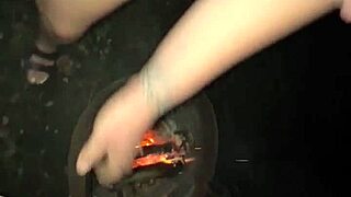 Dirty Camping Sex with a Monster Cock Slut Outdoors