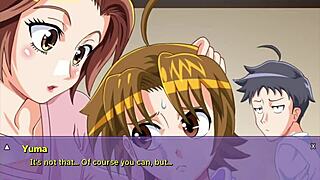 I-I can't believe my wife wants to fuck the neighbor, Hana, in that NTR game.