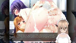 Otoko Orgy Unfolds at Maid Boy Manor in Spanish Gameplay 03