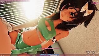 Hell Yeah, Riding Hard in Our Apartment 3D Cartoon!