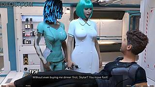 Stranded in Space 26 - She Craves Touching My Cock