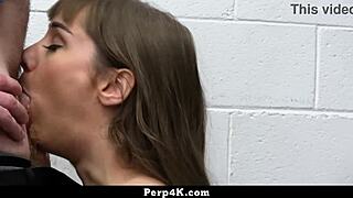 yo, this teen shoplifter got caught and learned her lesson the hard way at perp4k