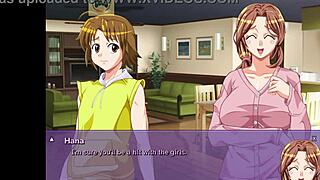 I-I can't believe my wife wants to fuck the neighbor, Hana, in that NTR game.