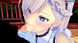 belfast invites me to lunch for free pov azurlane experience