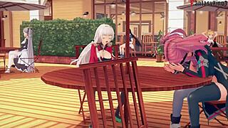 belfast invites me to lunch for free pov azurlane experience