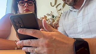 I ambushed the broker's cock and proved I'm a top-notch blowjob payer