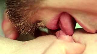 close up clit licking and pussy fingering with loud moans till real orgasm