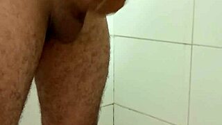 Skinny Gay Solo Rotating Masturbation on Monster Cock