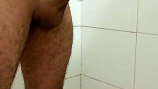 Skinny Gay Solo Rotating Masturbation on Monster Cock
