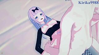 kaguya shinomiya and chika fujiwara and miyuki shirogane intense sex - kaguya-sama love is war hentai