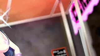 Saori in 3d hentai cartoon with detailed anime scenes