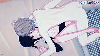 kaguya shinomiya and chika fujiwara and miyuki shirogane intense sex - kaguya-sama love is war hentai