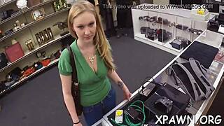 Nice tight body is getting exposed in reality episode in shop