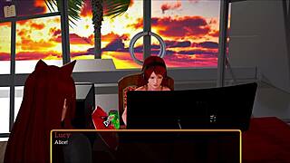 my new family 350 with redhead small tits teen