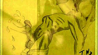 Vintage Erotic Drawings Showcase Retro Anime Style in Stunning Detail for Fans!