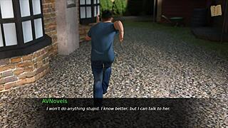 Erotic game with a redhead MILF called Dusklight maneuver 136