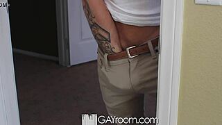 Gayroom High Definition First Scene: Sebastian Kross Fucks Casey Everett In Anal With Cumshot