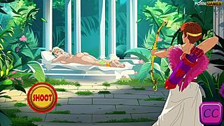 Cupid Fucks Horny Greek Women In Cartoon Sex