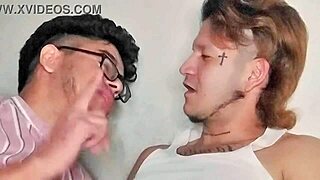 Colombian Chacal Gropes Passive, Making Him Moan in Part One