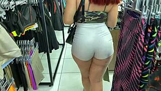 man, took my maid to a store and she went wild in the dressing room