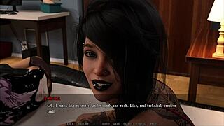 hot cashier banged hard in wild 3d cartoon sex game