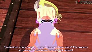 Angelwomon evolves just to get slammed hard in POV Digimon fantasy