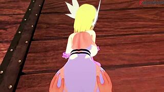 Angelwomon evolves just to get slammed hard in POV Digimon fantasy