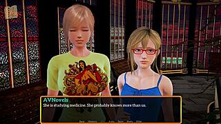 Exploring my new stepfamily in the game