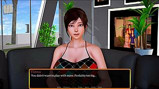 Exploring my new stepfamily in the game