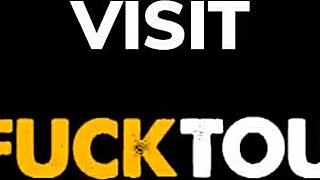 big tits latina feels intense pleasure from big white cock in homemade pov