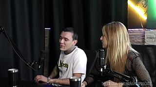 Melhores Momentos da Yasmin Pariz in Sheer Red Massage Scene.