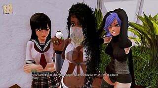 Harem hotel game adventure